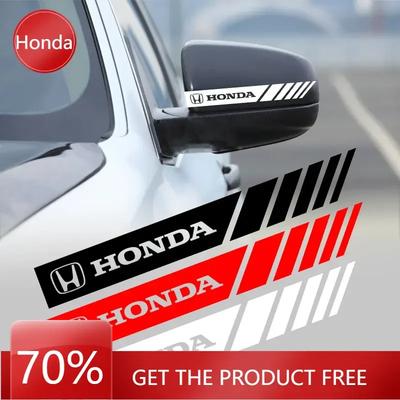 FIT Автомобиль Новый Автомобиль Honda Полоса ПВХ Гоночные Полосы Наклейки на Зеркало Заднего Вида Значок Для Honda Civic Varadero Xl1000 Xadv 750 Forza S
