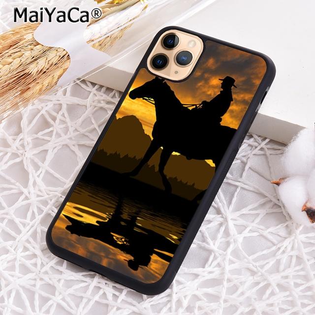 MaiYaCa Extreme Sport Rodeo Cowboy Phone Case Shell For iPhone 17 Air 12 13 16 pro max 15 14 plus Cover coque