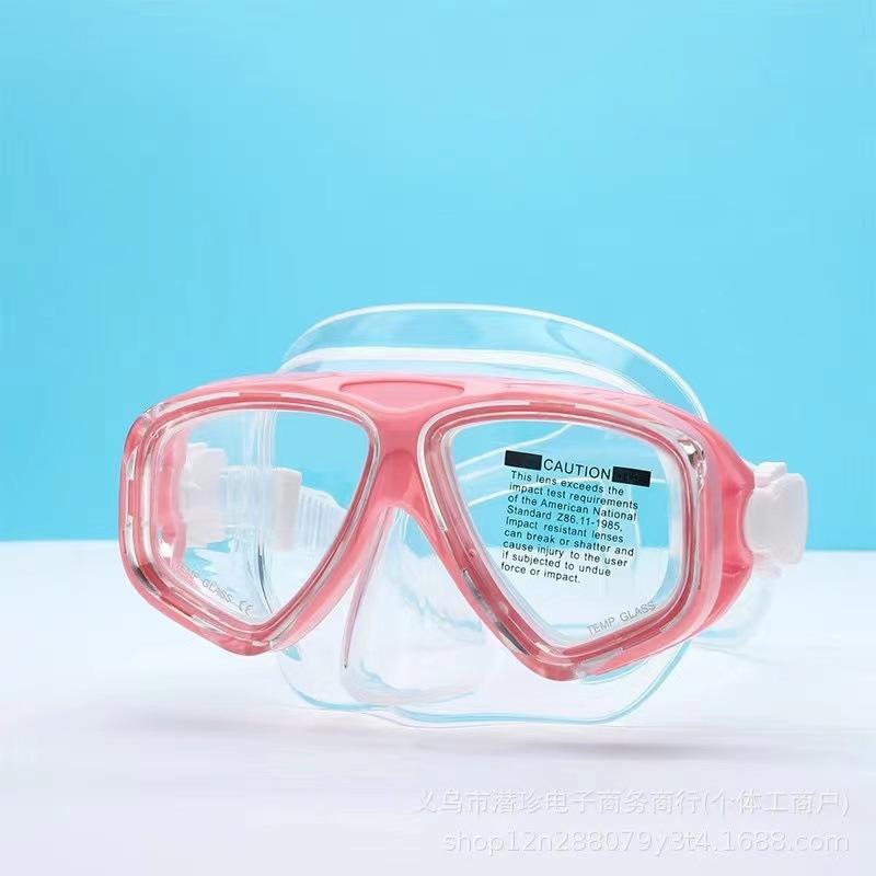 Детские очки для дайвинга с большой оправой
