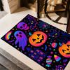 1pc halloween design rug non slip carpet home decor gift living room bedroom