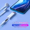 1pcs/2pcs USB C To 3.5mm Jack Earphone Adapter USB C Audio Converter for iPhone 15 Samsung Type-C To 3.5mm Headphone Connector