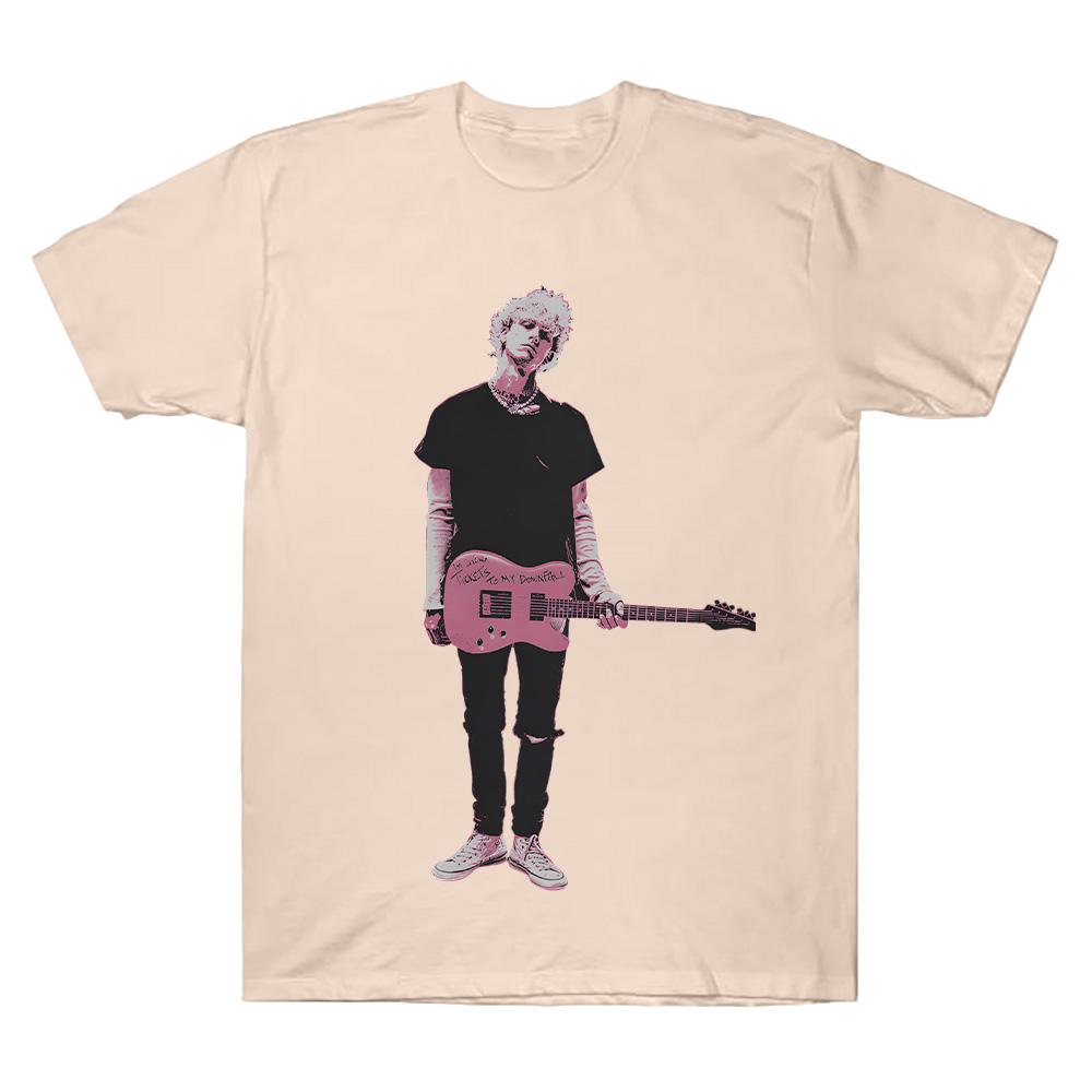 MGK Tickets Anniversary Oversized Tee Graphic T Shirt Men Women Harajuku Vintage High Street Tshirt Summer Cotton Tops Streetwear