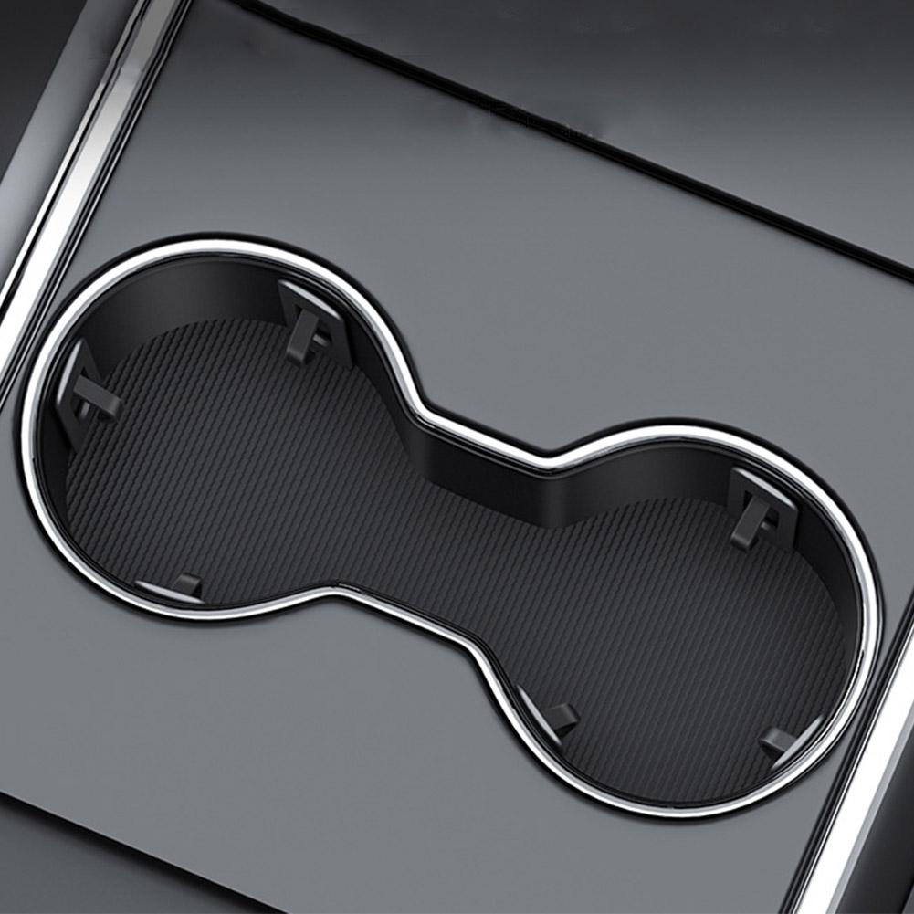 Car Cup Holder Limiter Fixing Clip Self-adhesive Universal Auto Water Cup Slot Limit Pad Car Bottle Console Slot Slip Limiter