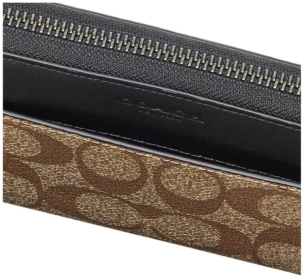 Длинный кошелек 58112 Signature [Coach] мужской Qb/Tan [Товар]