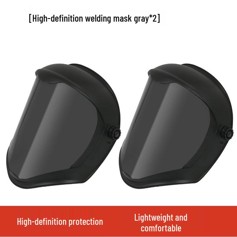Защитный лицевой щиток высокой четкости с защитой от запотевания для сварки и шлифовки