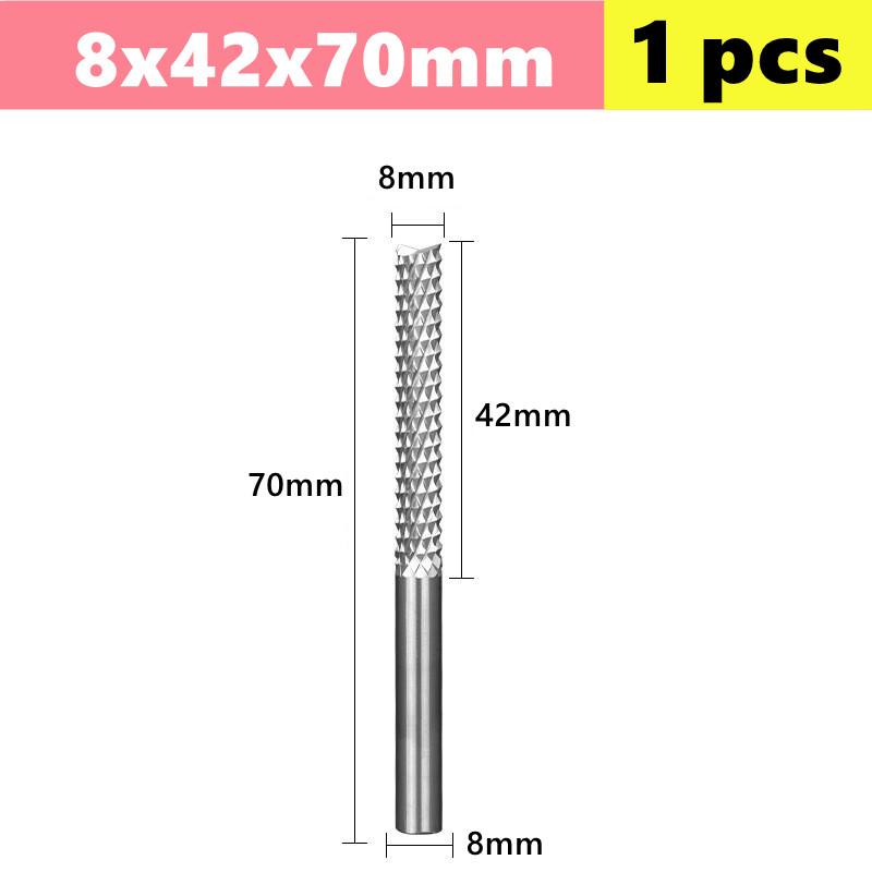 PCB corn milling cutter Carbide End Mill 3.175/4/6/6.35/8/10/12mm shank, CNC Cutting Milling PCB MDF ABS Tools Router Bit