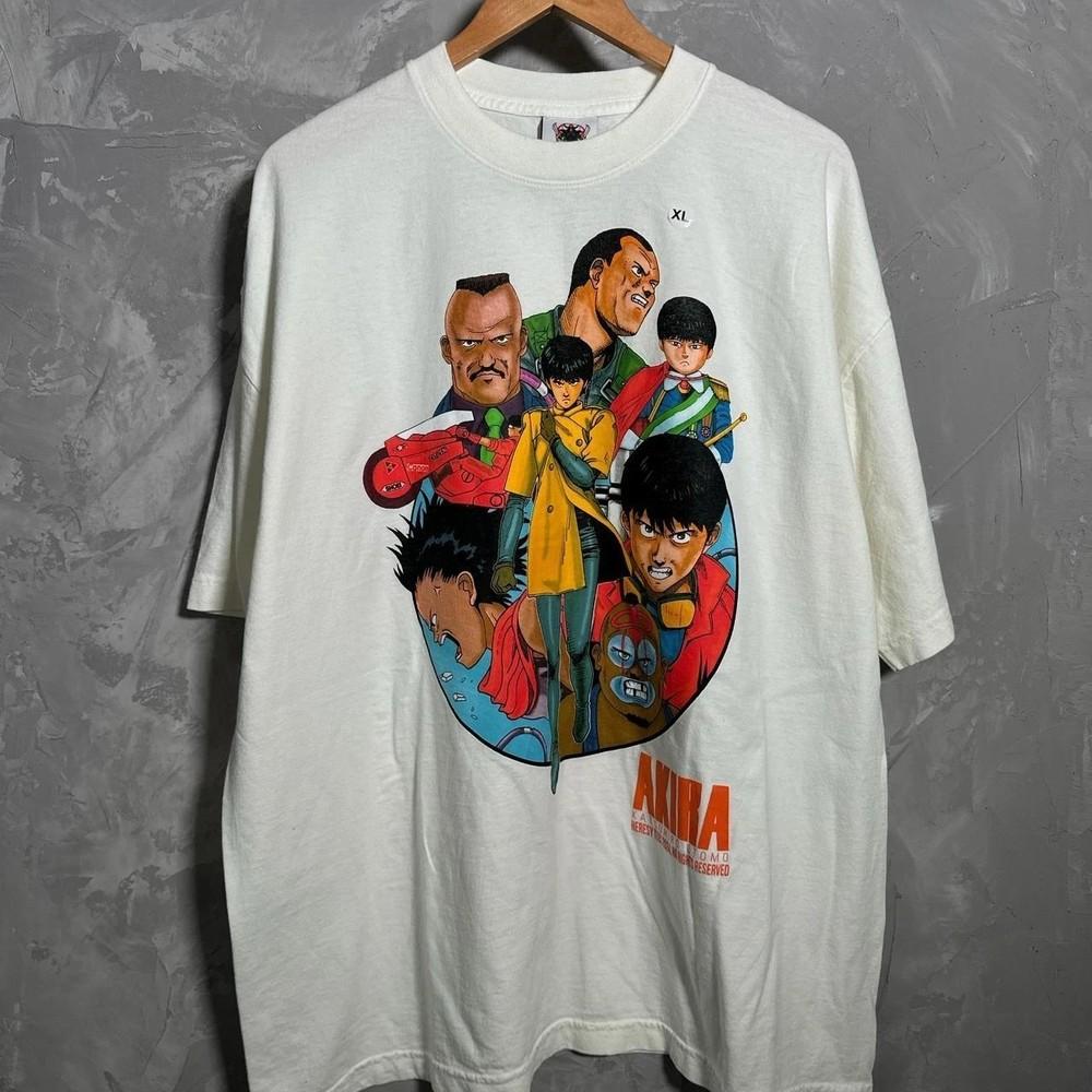 Akira Anime Graphic Short sleeve T shirt white tee Men Women Unisex S-5XL Unisex T-Shirt