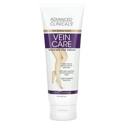 Уход за венами, Крем от варикозного расширения вен, 237 мл(8 жидких унций)