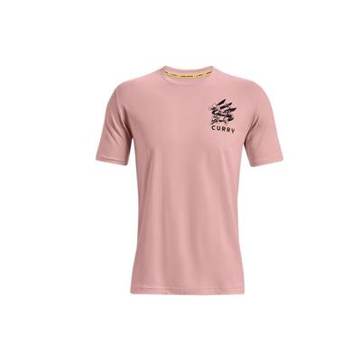 Under Armour T Shirt Men's Pink Unisex 1372838-676