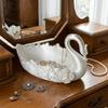 Nordic Style Swan Trinket Holder 3D Printed Key Ring Holder Sundries Storage Tray  Entryway