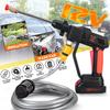 200W High Pressure Washer Car Washing Machine Sprayer Guns 12V Cordless Water Cleaner W/ 1/2pcs Battery