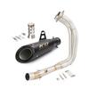 Для Yamaha YZF-R7 2021-2025 MT-07 FZ07 2014-2024 Tracer 7 2016-2024 Мотоцикл Полная выхлопная система 51 мм Глушитель Выпускной коллектор