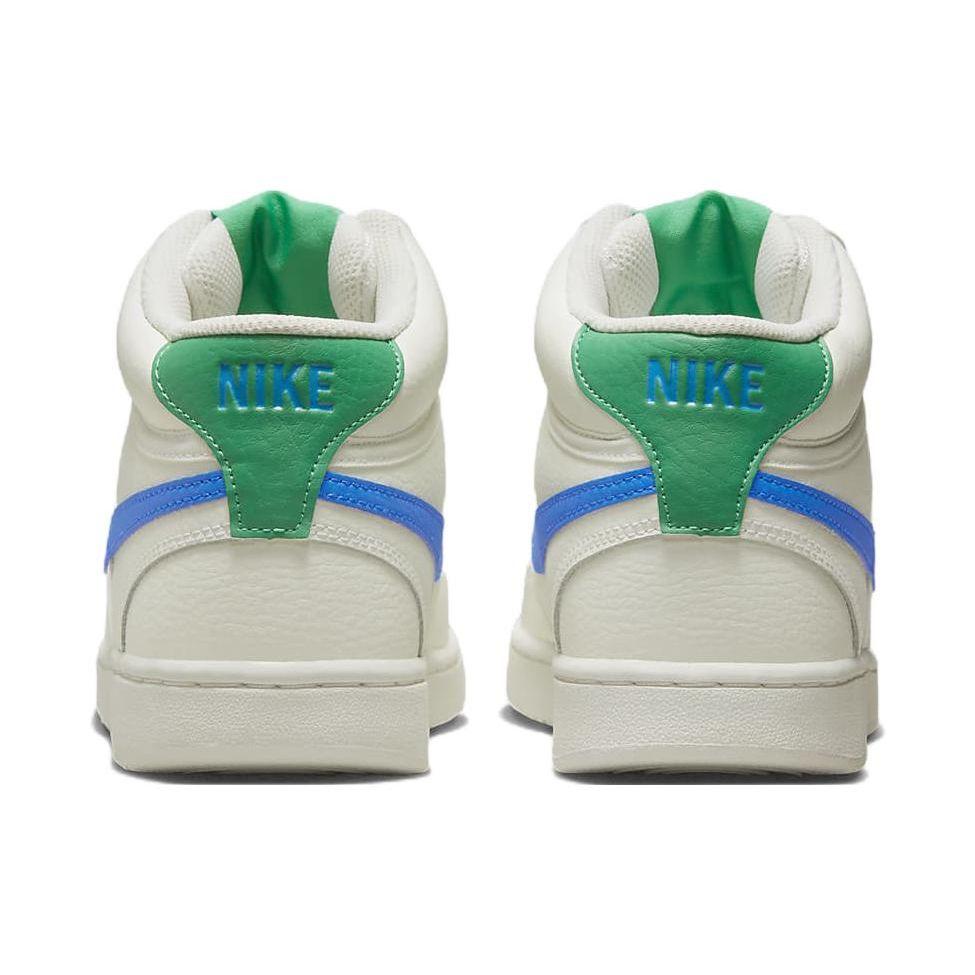 Nike Court Vision Mid Sail Photo Синие женские кроссовки Крем-Малахит CD5436-105