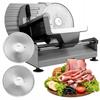 200W Electric Metal Slicer for Bread and Ham with 2 Replaceable Blades