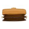 Coach Tabby 26 Gold Metal Logo Leather Shoulder Bag Medium Women shoulder bag Honey-Brown CAF52-B4T7J
