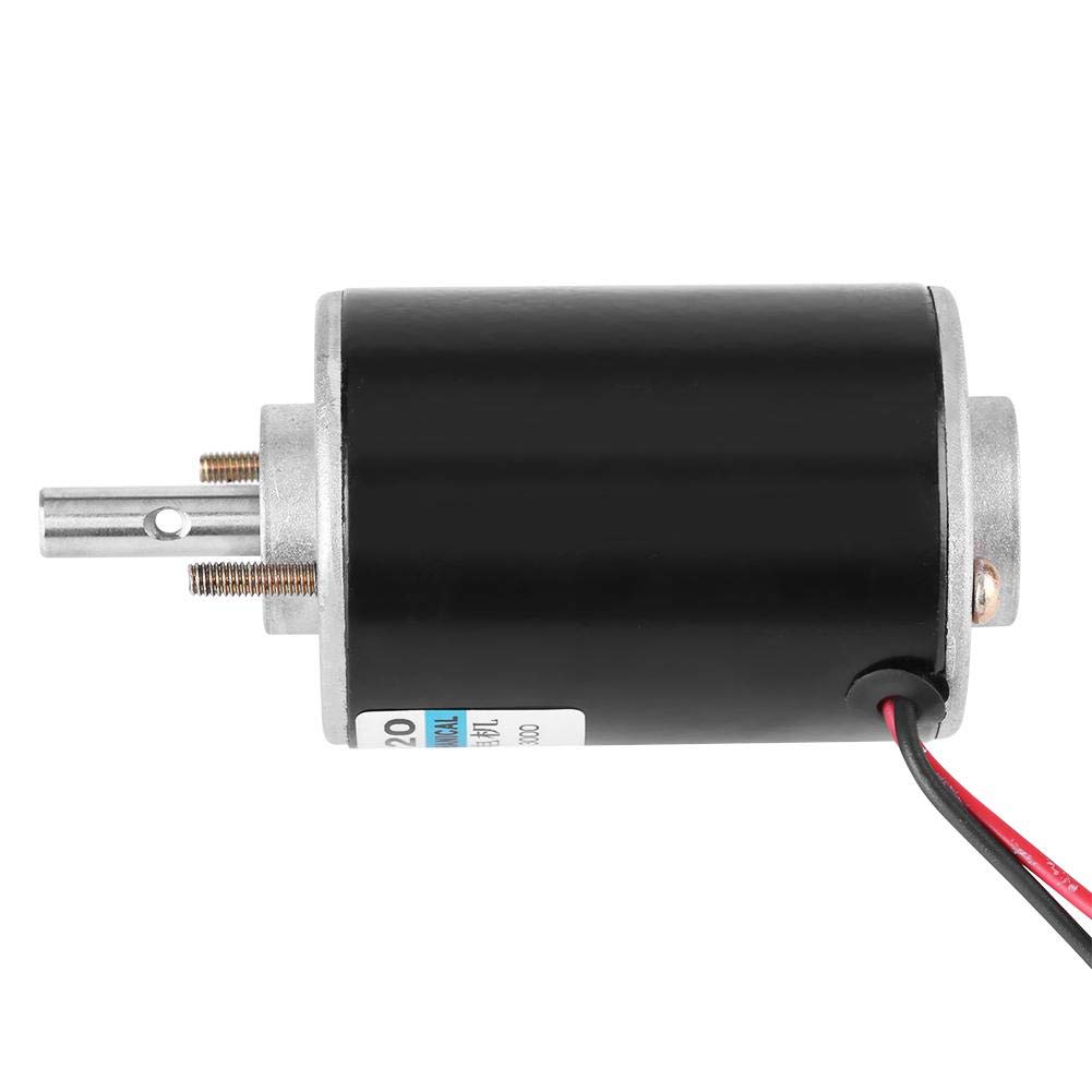XD-3420 DC 12V Electric Motor, 12V High Permanent Magnet DC Motor, Electric Gear Motor, Low Noise, for Grinding Machine, Medical Equipment, Small