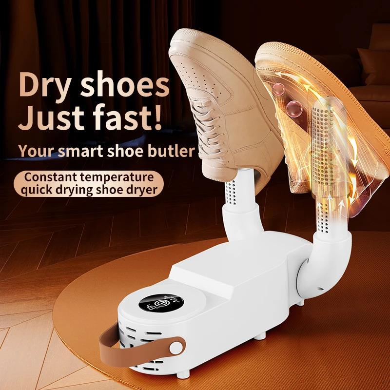 Household Electric Shoes Dryer Sterilizing Dehumidifying Shoe Rack Heater Dehumidifying Device Quick Drying Shoe Shoe Warming