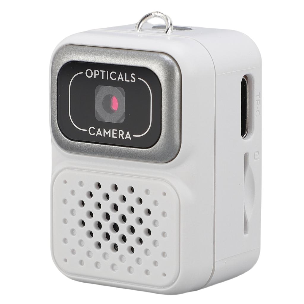 Keychain Camera 0.96 Inch Display 150 Mins Battery Life Keychain Photo Video Camera with Filters for Cycling