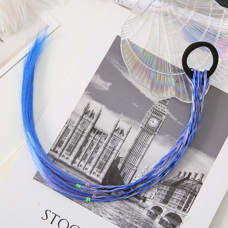 3 шт. простая детская резинка для волос резинка аксессуары для волос детский парик повязка на голову для девочек твист коса веревка головной убор детский подарок