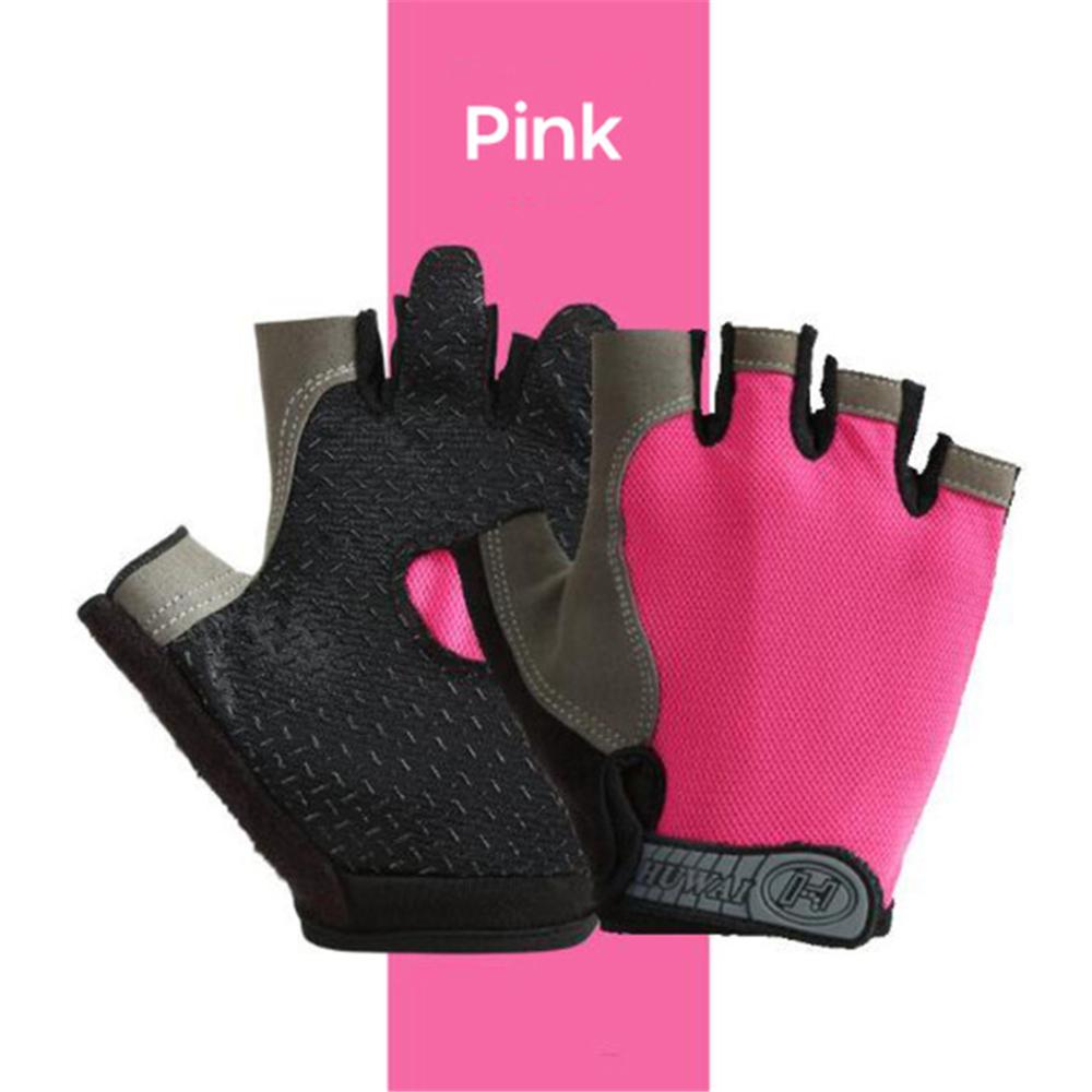 Pair Cycling Equipment Half Finger Outdoor Cycling Gloves Bodybuilding Riding Gloves Bicycle Gloves