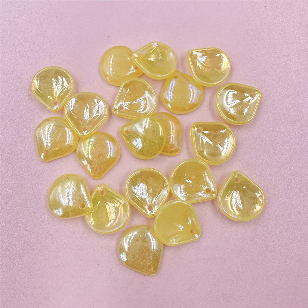 Товары для вечеринок 13,5*14,8 мм 20 шт. серьги-шпильки браслет кулон лепестки цветов AB цвета бусины-шармы аксессуары для изготовления ювелирных изделий своими руками