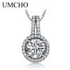 AAA Cubic Zircon Necklaces & Pendants Statement Necklaces For Female Romantic Wedding Gift With Chain