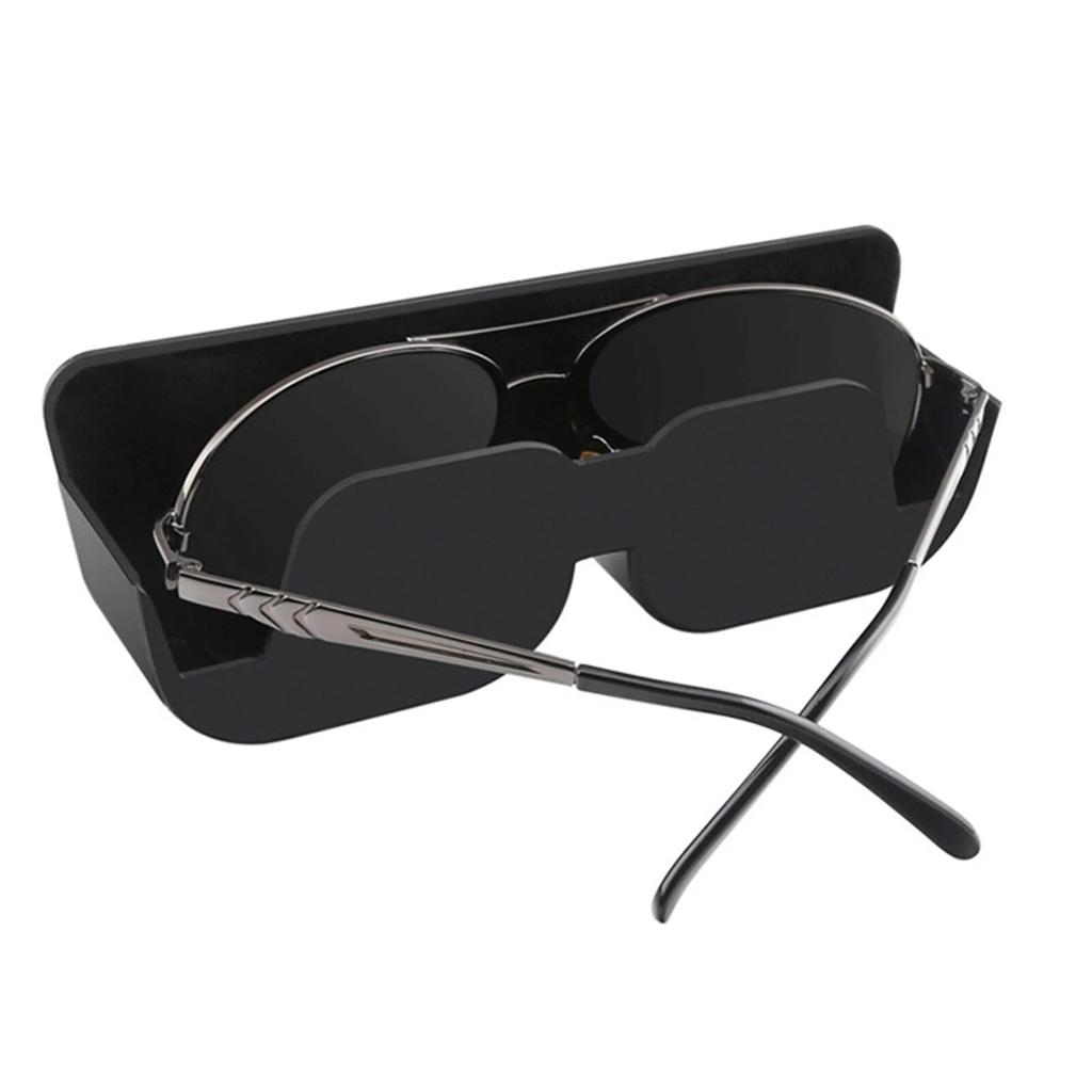 Чехол для солнцезащитных очков для автомобильного козырька, универсальный держатель для солнцезащитных очков, магнитная застежка, органайзер для автомобильных аксессуаров для интерьера