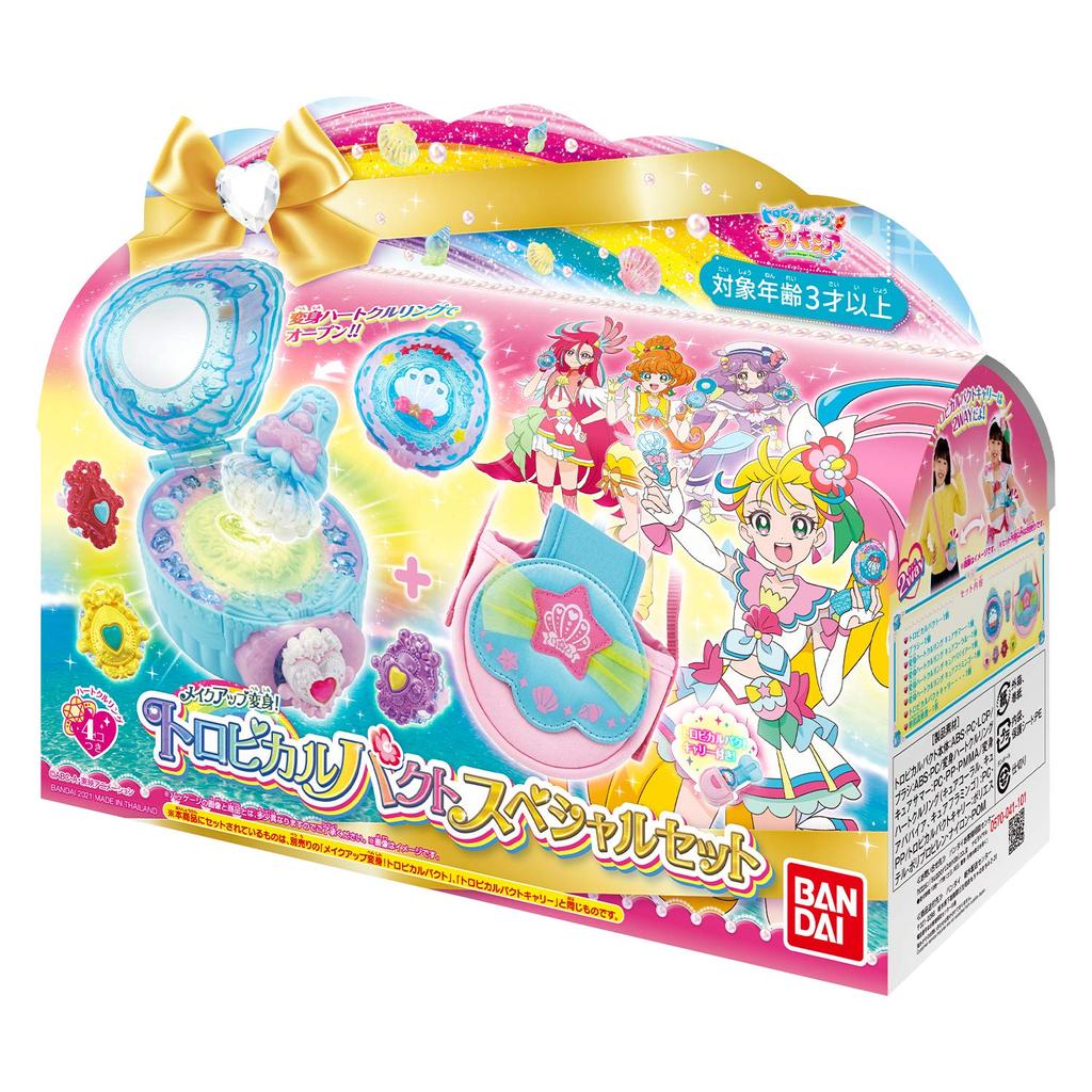 Специальный набор Tropical Pact от Tropical PreCure Makeup [Bandai] Ju! Трансформация!