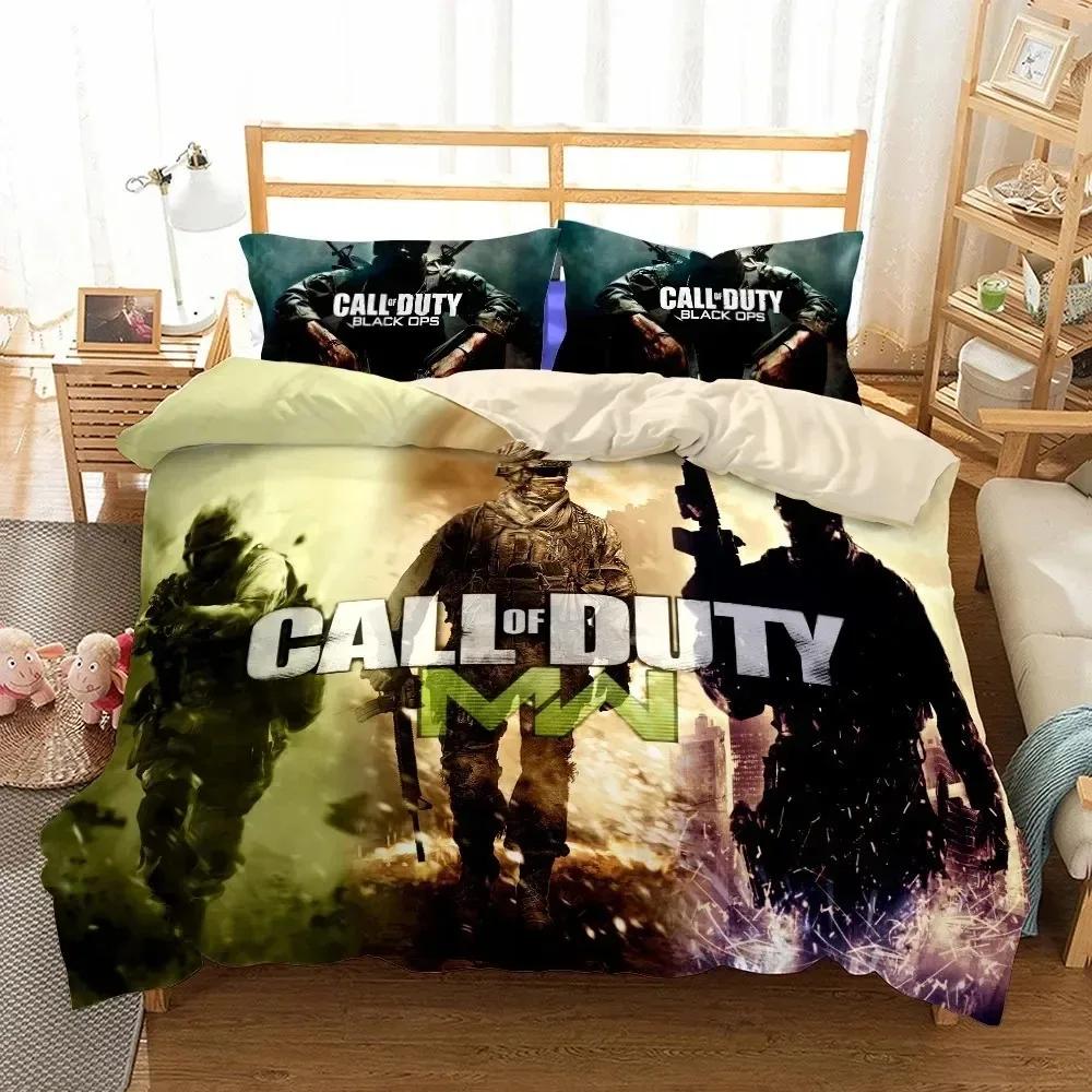 Новый 3D-принт Набор постельного белья Call-of-duty Односпальный Полуторный Двуспальный Queen King Размер Игровой Стрелялка Комплект постельного белья Взрослый Детская Спальня Пододеяльник Комплекты
