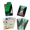 1 Box of Tarot Cards, Gold Plated Tarot Cards with Paper Instructions, Divination Game, Guided Tarot Card Deck, Tarot Cards Enhance Intuition and Pers