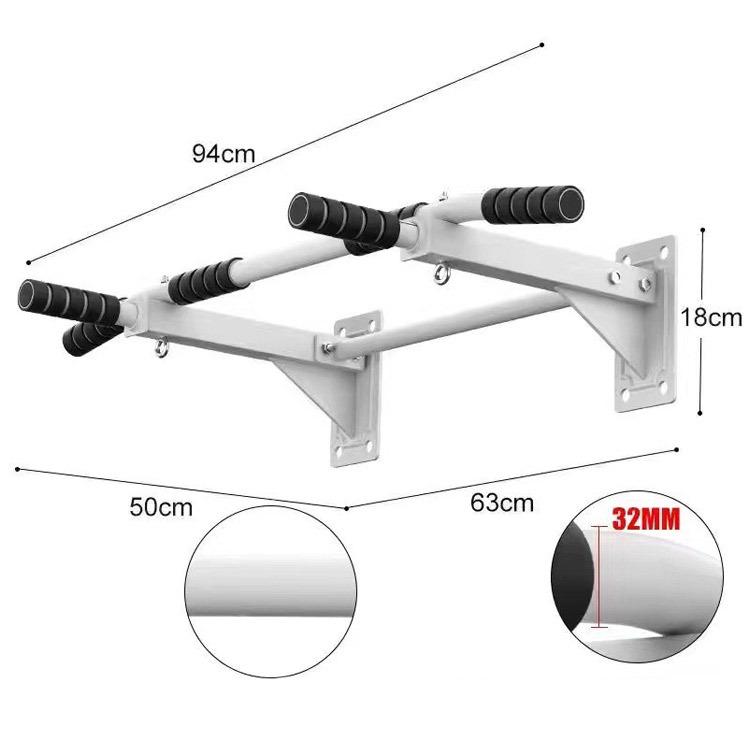 Настенная перекладина для подтягиваний: Одноместные и двухместные варианты для домашнего фитнеса