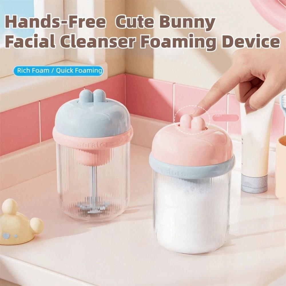 Compact Electric Foam Maker Battery-powered Cartoon Foamer Machine Shampoo