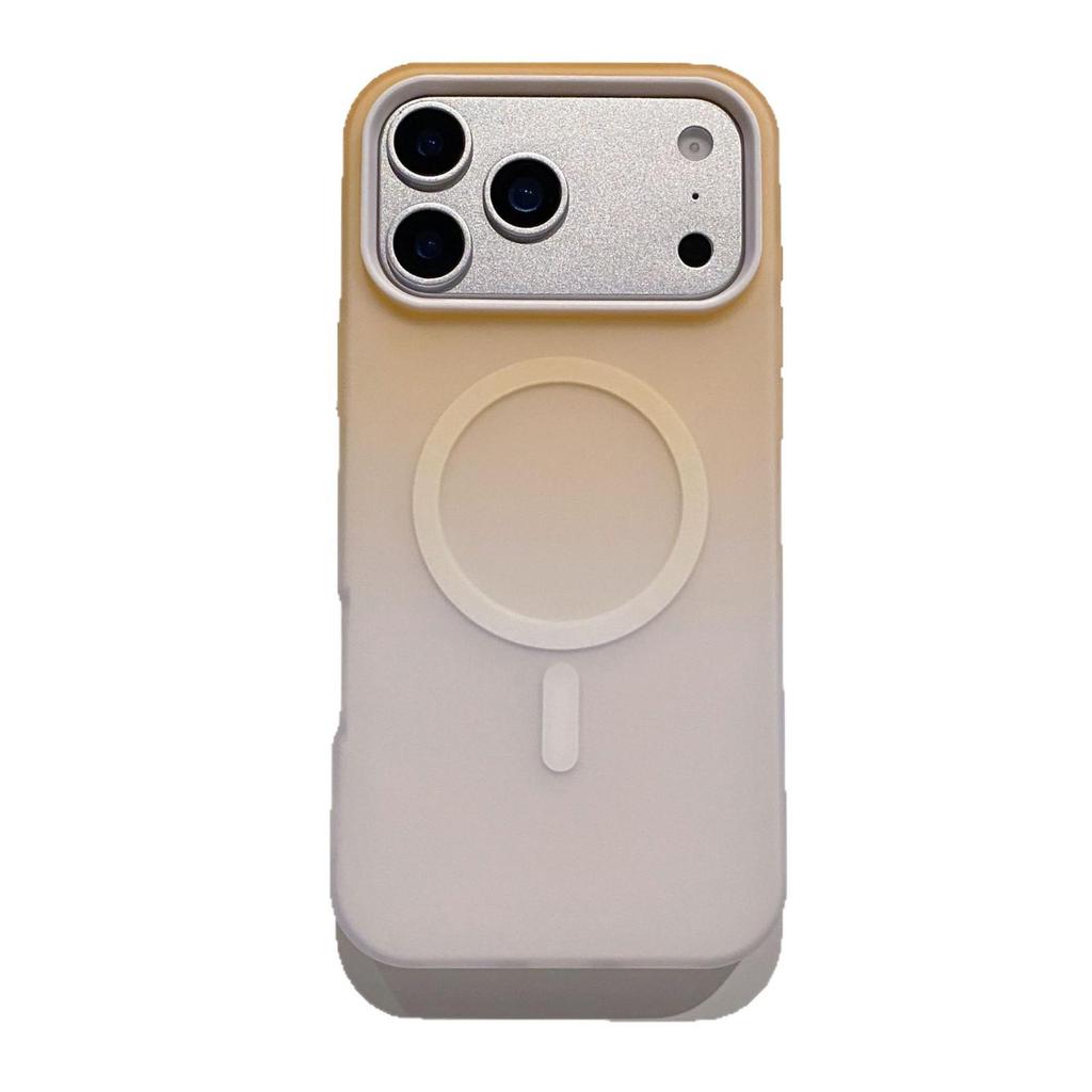 iPhone 17 Pro Max Градиентный Желейный Магнитный Чехол, Защитная Крышка 2-в-1