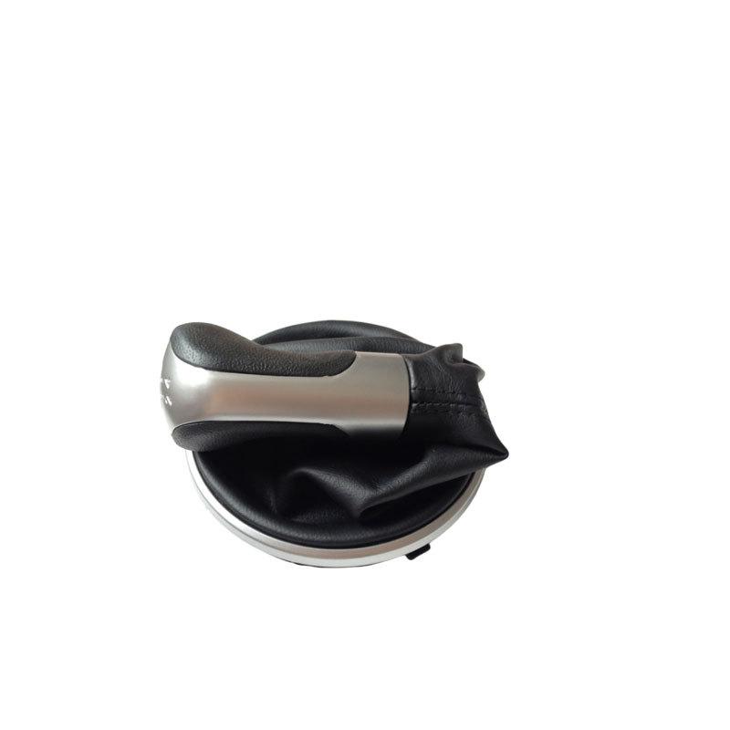 Car Gear Shift Knob Silver Cap For Skoda Fabia II 2007 2008 2009 2010 2011 2012 Car Styling Accessories