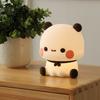 Yousheng Cartoon Panda Night Light LED Lamp Touch Control Dimmable Soft Lighting Flicker Free Novelty Animal Touch Night Lamp