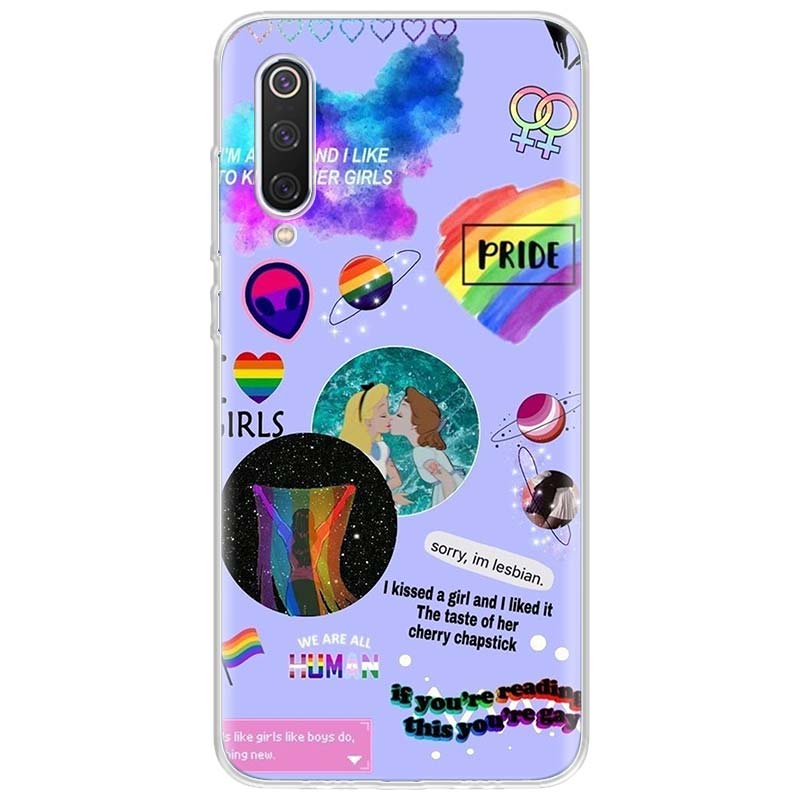 Gay Lesbian LGBT Rainbow Pride Phone Case For Xiaomi Redmi Note 14 13 12 11 10 11E Pro Plus 12S 11S 11E 11T 10S Soft TPU Back Co