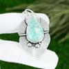 Memorial Day Deal 925 Sterling Silver Amazonite Stone Trendy New Pendant Jewelry