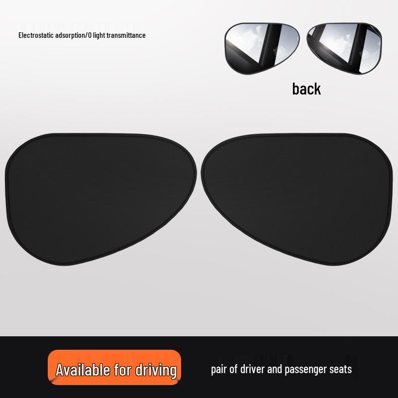 Car Sunshade Blackout Curtain: Laser Heat Protection for Windshield & Side Windows
