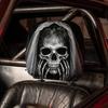 2Pcs Halloween Accessories Car Headrest Covers Ghost Neck Pillowcase  Car Interior