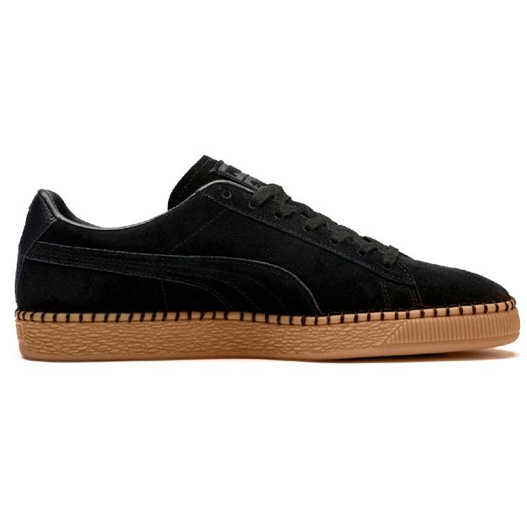 PUMA Suede Classic Blanket Stitch 'Black' Men's 368903-02