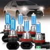 9005 H11 Галогенные лампы для фар Toyota Prius 2010-2011 Высокопроизводительные галогенные лампы для автомобильных фар для более яркого света, 9005 дальний свет + H11 ближний свет