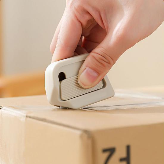 Магнитный складной нож с керамическим лезвием, карманный, с прямоугольными канавками, нож для открывания коробок, портативный складной режущий инструмент