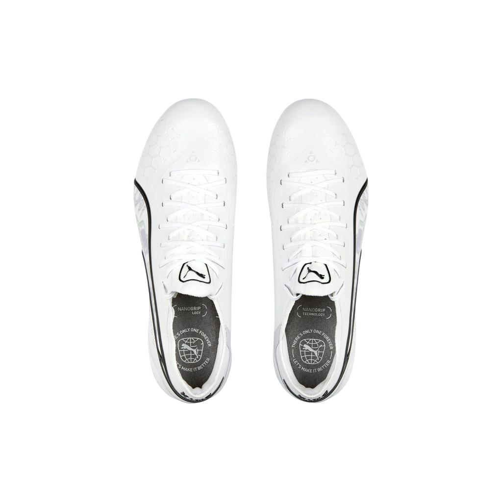 Puma Женские кроссовки King Ultimate FG AG Brilliance Белые Черные Весенне-лавандовые 107328-01