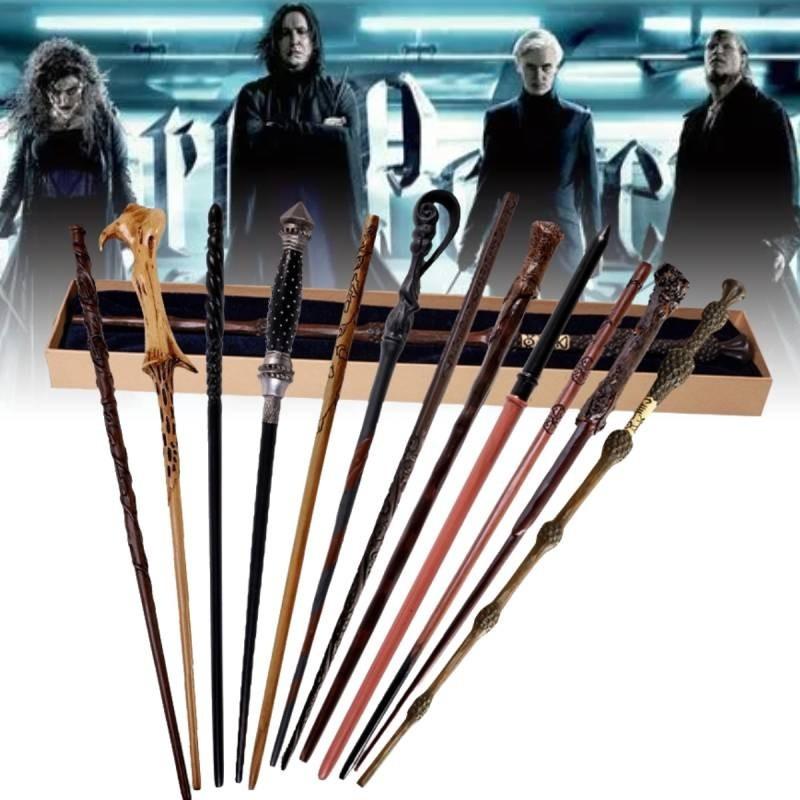 Hermione Granger Magic Wand High-quality Resin Prop Elegant Brown Box