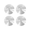 TBQW4 4pcs 56mm Tesla Wheel Center Cap Hub Cover Badge Emblem Sticker Car Accessories For Tesla Model 3 Y 2023 S X Cybertruck Highland