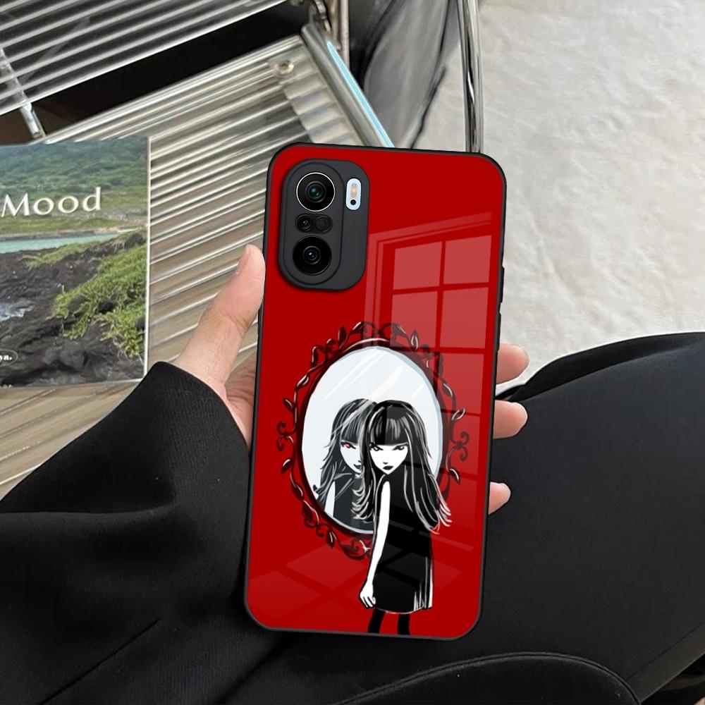 Чехол для телефона Emily The Strange для Xiaomi Redmi Note 14 13 12 11 Ultra Pro Lite 5G закаленное стекло