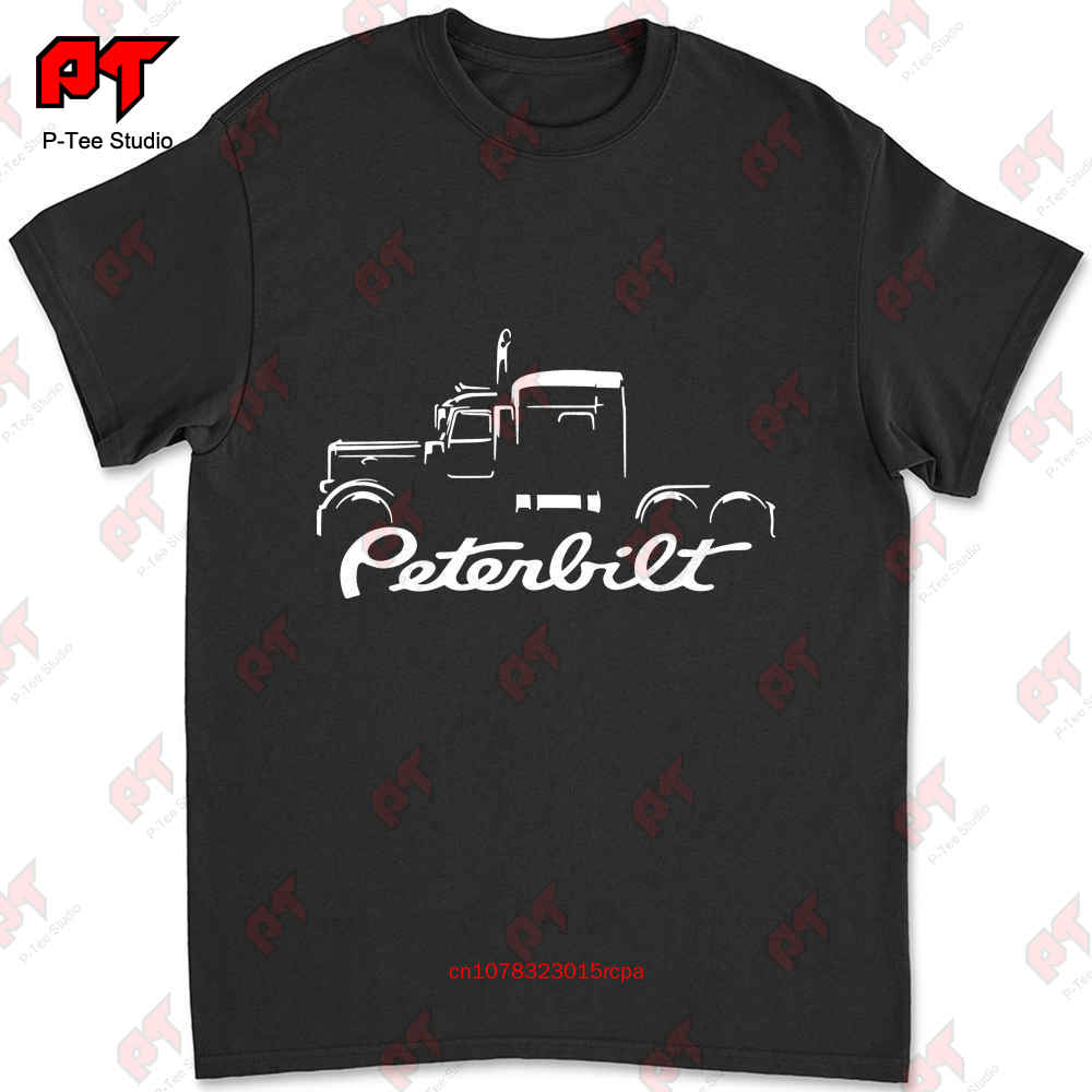 Футболка Peterbilt 389 Классический дизайн грузовика Новая CIS4