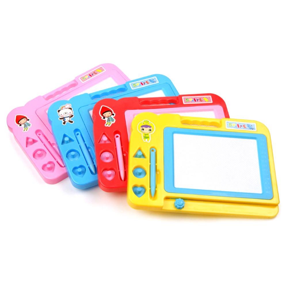 1x Kids Magnetic Drawing Board Sketch Pad Doodle Writing Painting Graffiti Educational Toys Random C