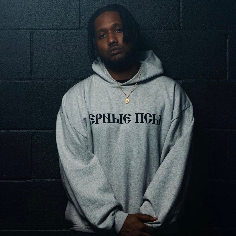 2025 Новый Канье Сумасшедший Русский Надпись Нишевый Американский Трендовый Бренд Свободное Мужское Худи для Пары