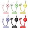 3 In 1 Telescopic One To Three Mobile Charging Cable Car Charging Cable For BMW Mini Cooper Countryman Clubman R55 R56 R60 F54 ulqch44